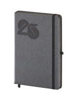 Kalendarz książkowy A5 DNS Black Antra